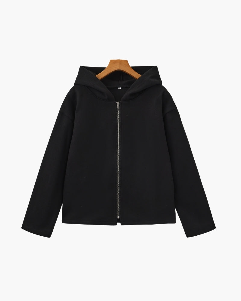 Sophie - Marlow Wool Zip Coat