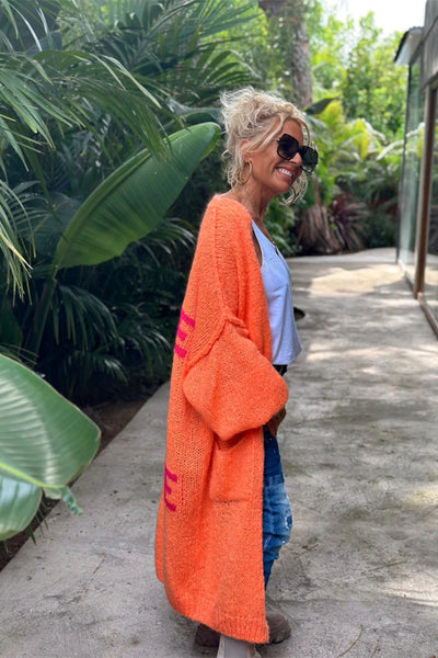 Lisa | Oversized Knitted Long Cardigan