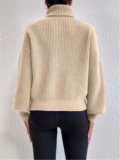 Louise™ | Col Roulé Classy