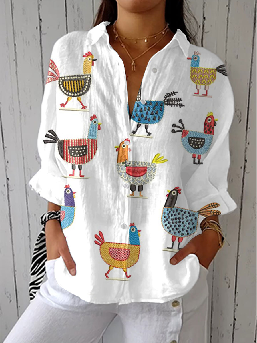 Ingrid | Blouse de Poule Ludique