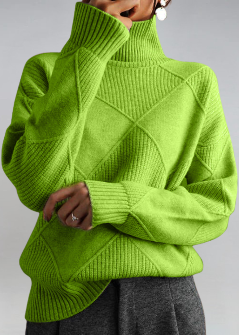 Elarisse Paris™ | pull à col roulé