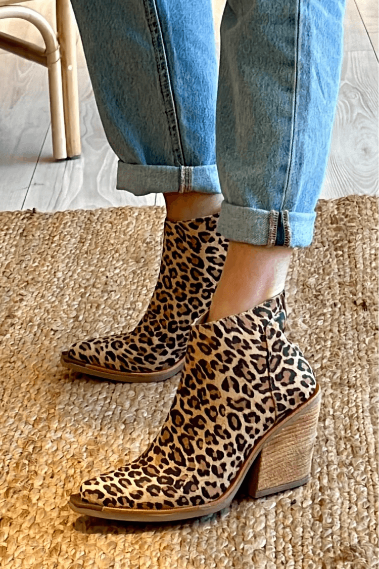Amandine™ | Bottines Léopard
