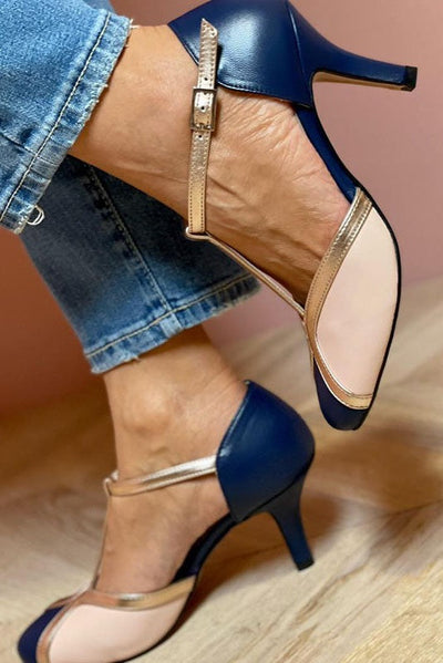 Alessia - Talon T-strap Élégant