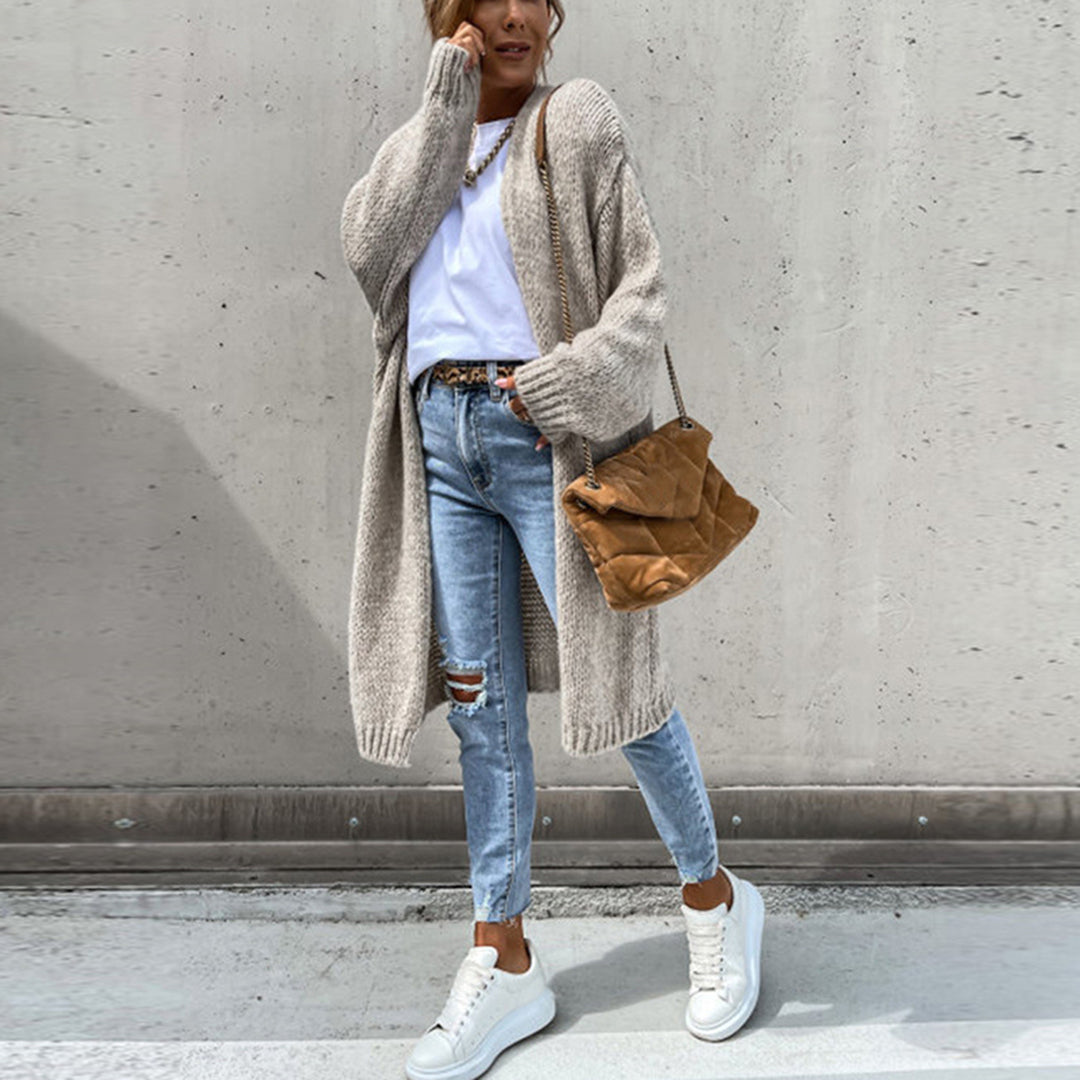 Camile | Classic Long Cardigan