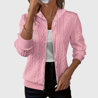 Jenna | Sweat à capuche avec fermeture éclair