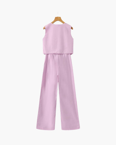 Sophie - Classy Lady - Linen Two-piece Set