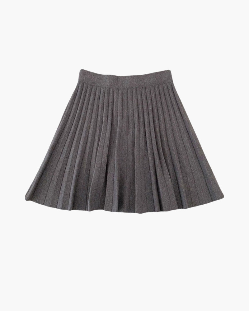 Sophie - Oxford Pleated Wool Mini