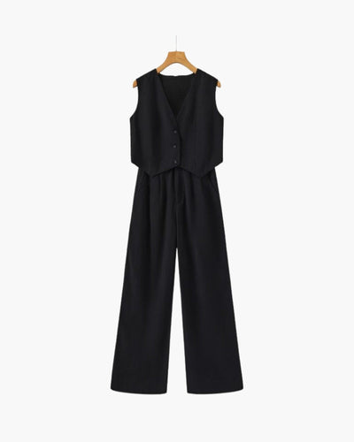 Sophie - Classy Lady - Linen Two-piece Set