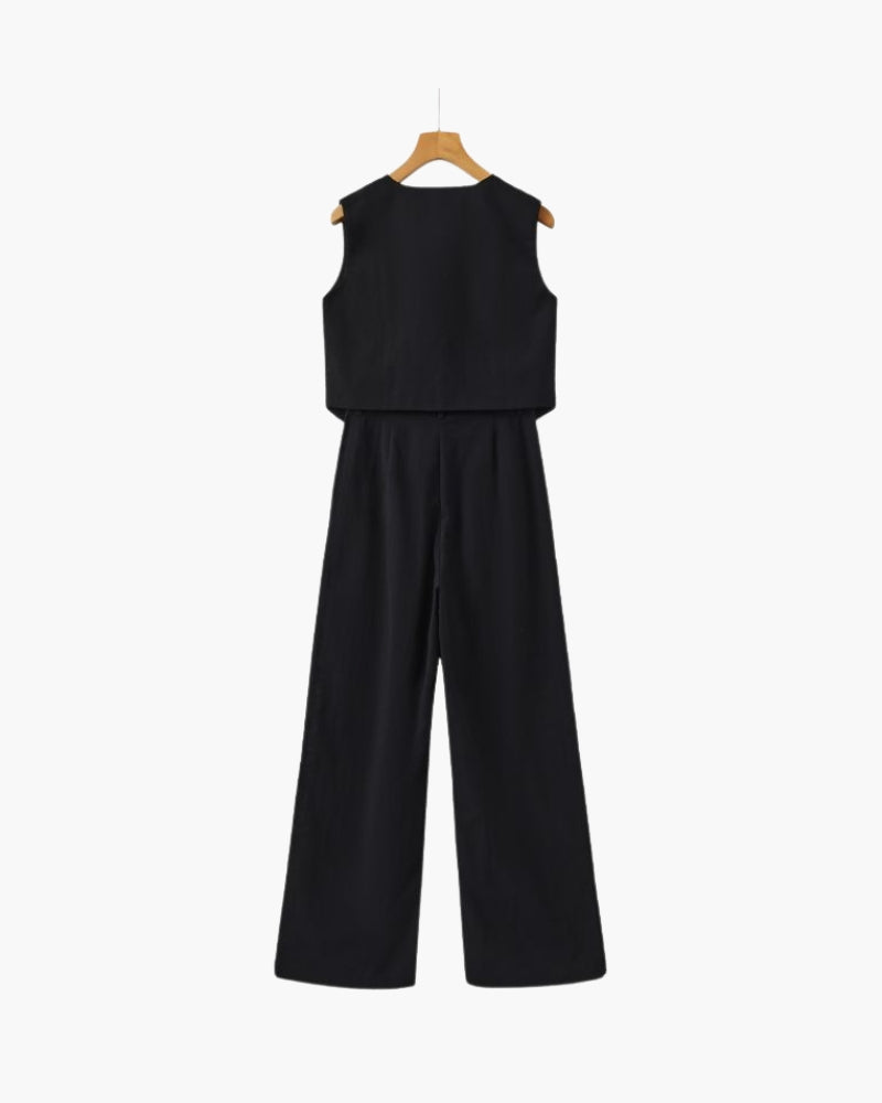 Sophie - Classy Lady - Linen Two-piece Set