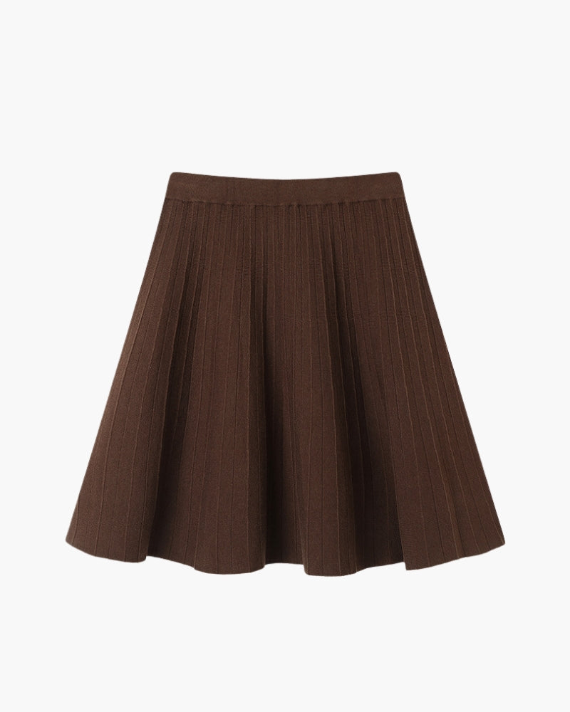 Sophie - Oxford Pleated Wool Mini