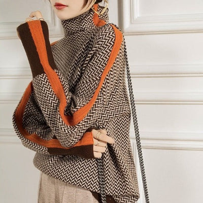 Malou™ | Pull à col roulé tendance