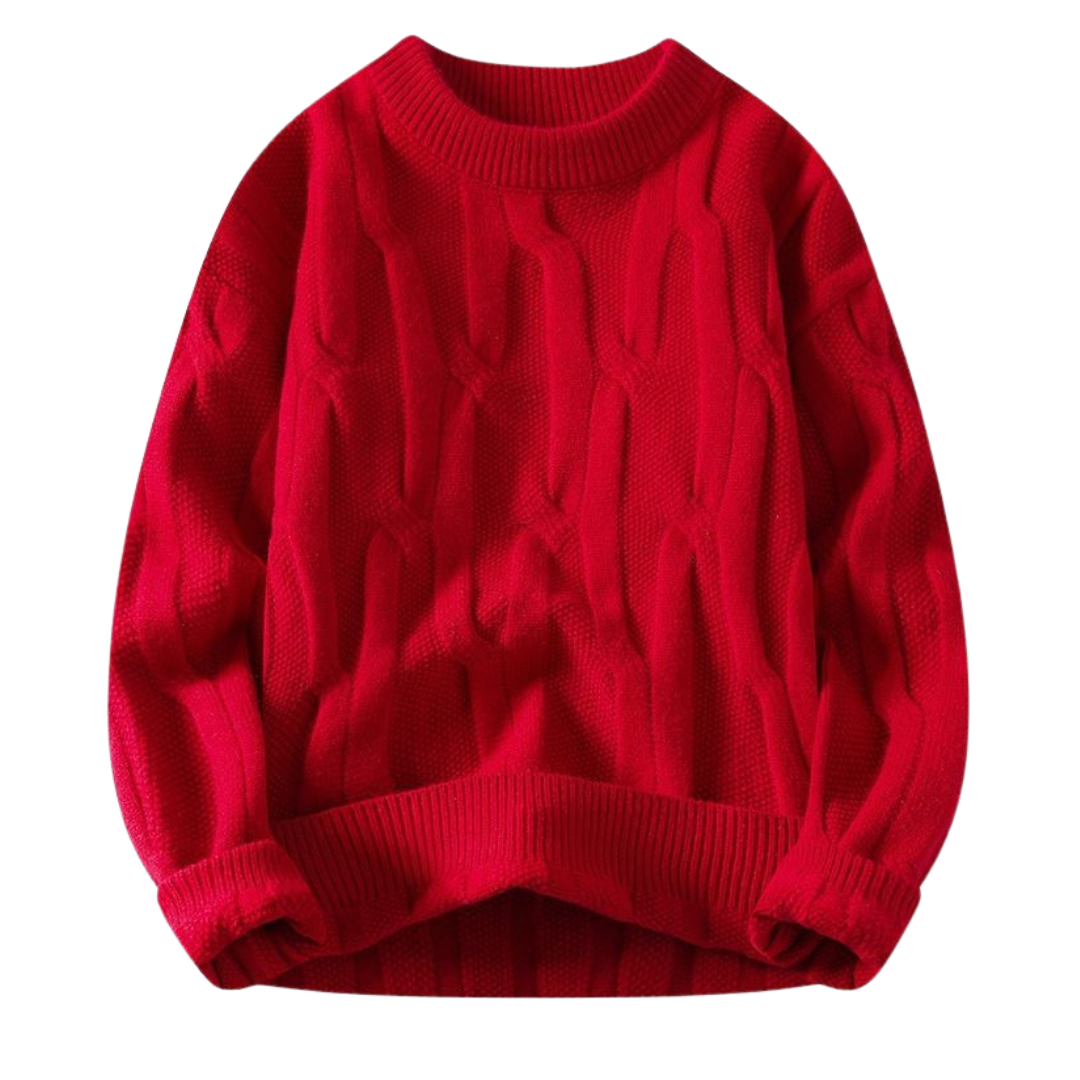 Pull Premium avec Motif en Câble