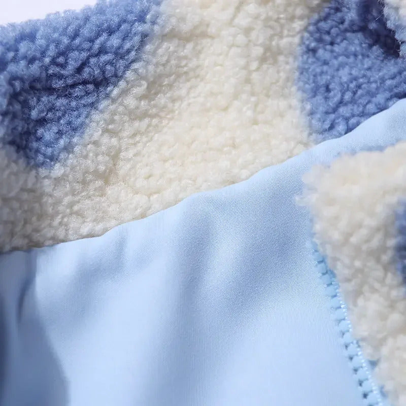 Elarisse-Paris™ | Veste Réversible à Cœurs