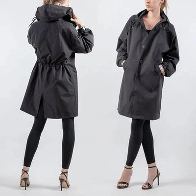 Valentina | Trench-Coat Confortable et Déperlant pour une Protection Élégante