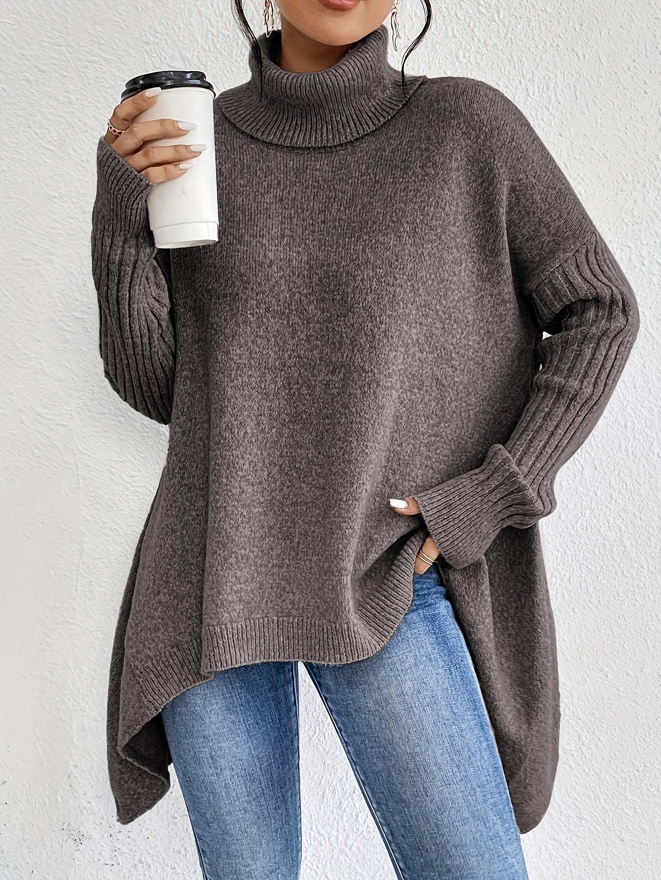 Isla | Oversized Turtleneck Sweater
