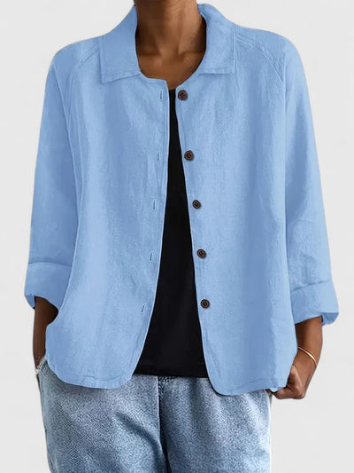 Jenny | Haut léger en coton classique