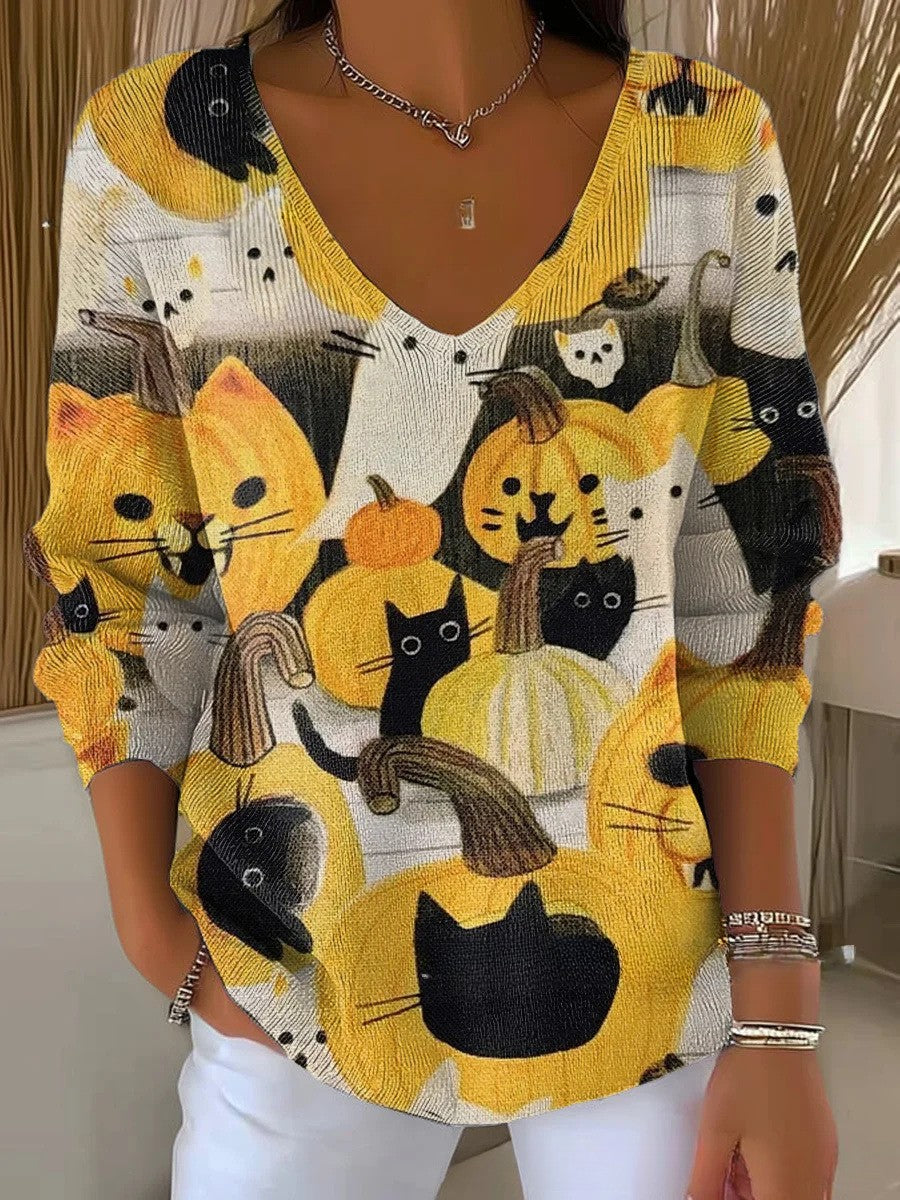 Irene | V-neck Sweater