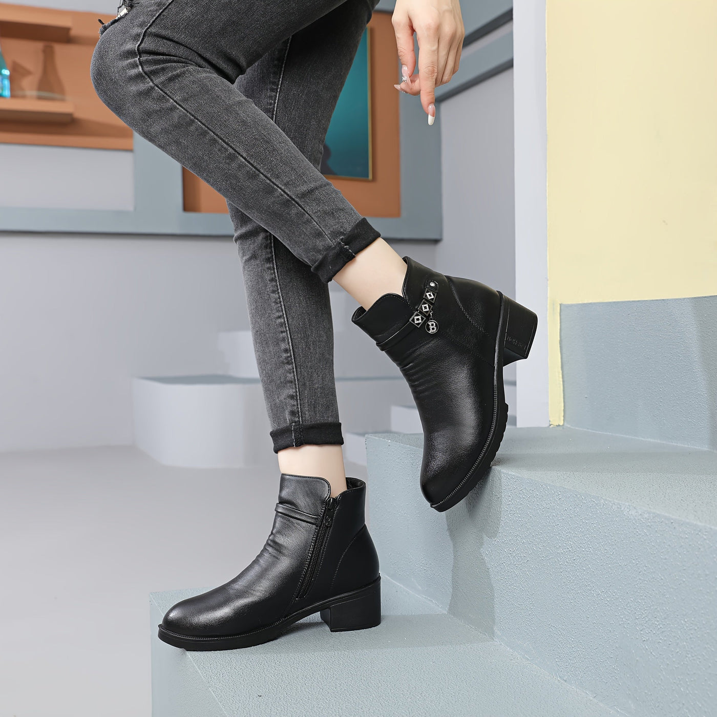 Noémie™ – Bottines confort d’hiver