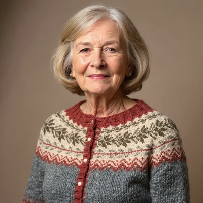 Jessica | Veste en tricot vintage