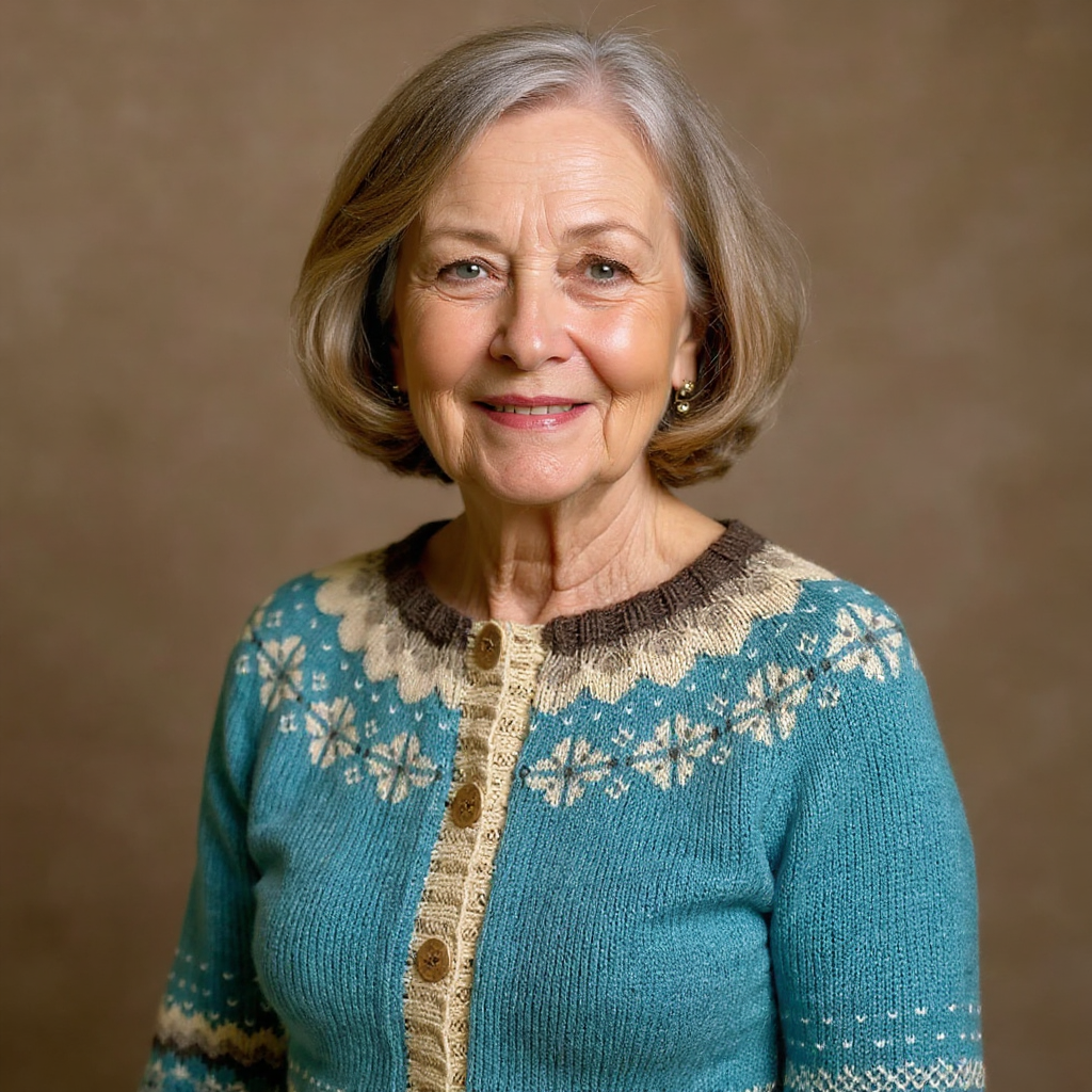 Cassandra | Veste en tricot vintage