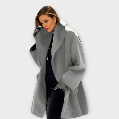 Josiane | Manteau Ample à Col Large pour Femme